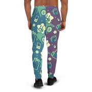 Gamer Pants (Dark Green/Purple) - PretendAgain