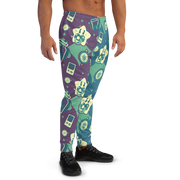 Gamer Pants (Dark Green/Purple) - PretendAgain