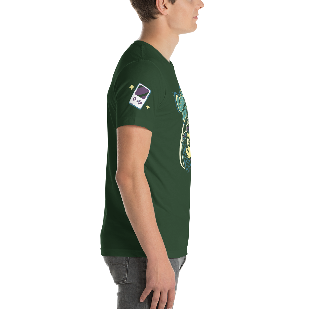 Game On Shirt (Dark Green/Purple) - PretendAgain