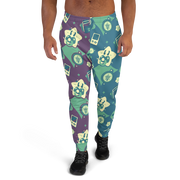 Gamer Pants (Dark Green/Purple) - PretendAgain