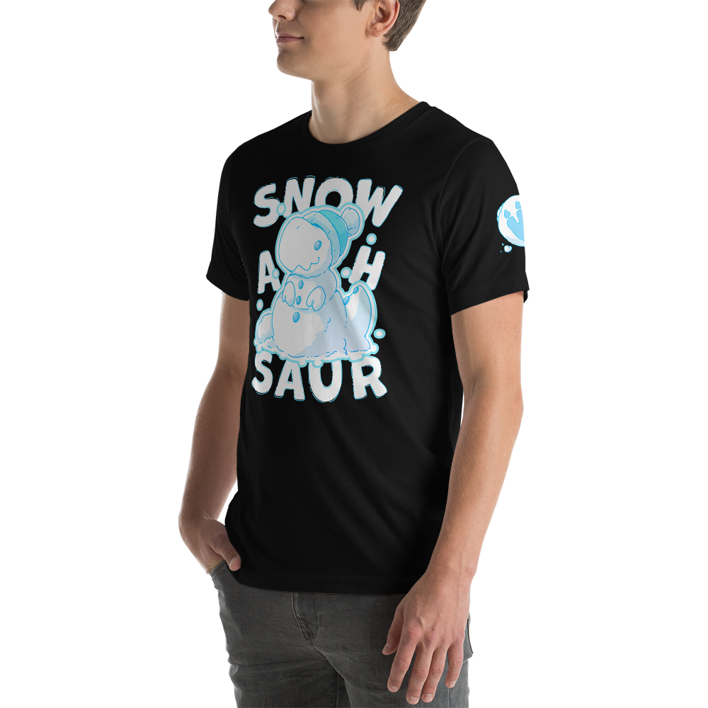 Snow-Ah-Saur T-Shirt - PretendAgain